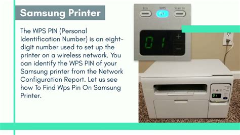 where do i find the wps pin on my printer|samsung direct printer wps pin.